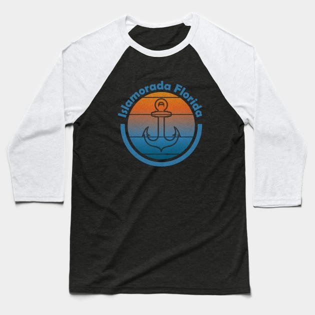 Conch Republic Sailing The Florida Keys - Islamorada Sailor Baseball T-Shirt by eighttwentythreetees